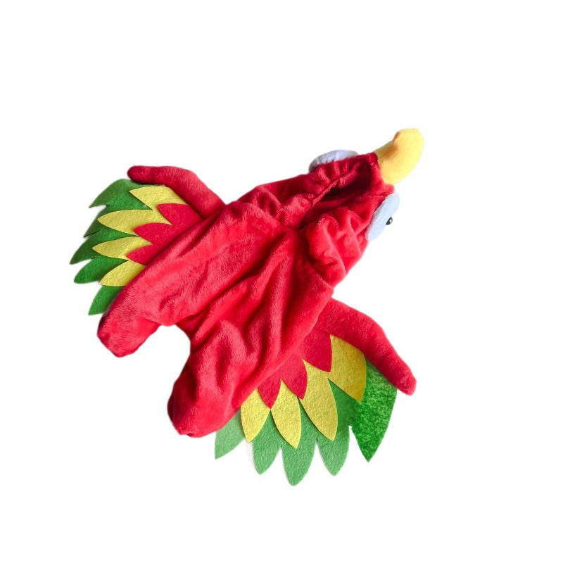 Turkey Pet Costume for Cats and Dogs Halloween Cosplay Outfit
