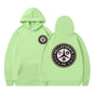 Letter Print Long Sleeve Pullover Hooded Sweatshirt