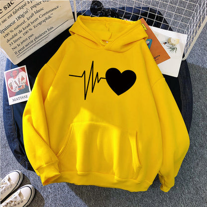 Style Creative Letter Graphic Unisex Hoodie Sweatshirt