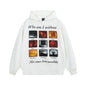 Nine grid art hoodie