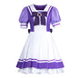 Racing Girls Pretty Derby Treason Academy Uniform Cosplay Costume Women's School Uniform Full Set Anime