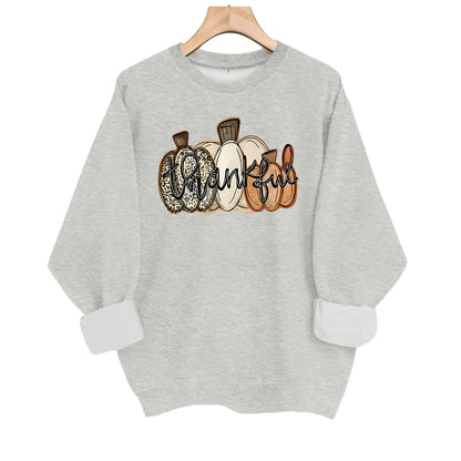 Round neck fleece hoodie