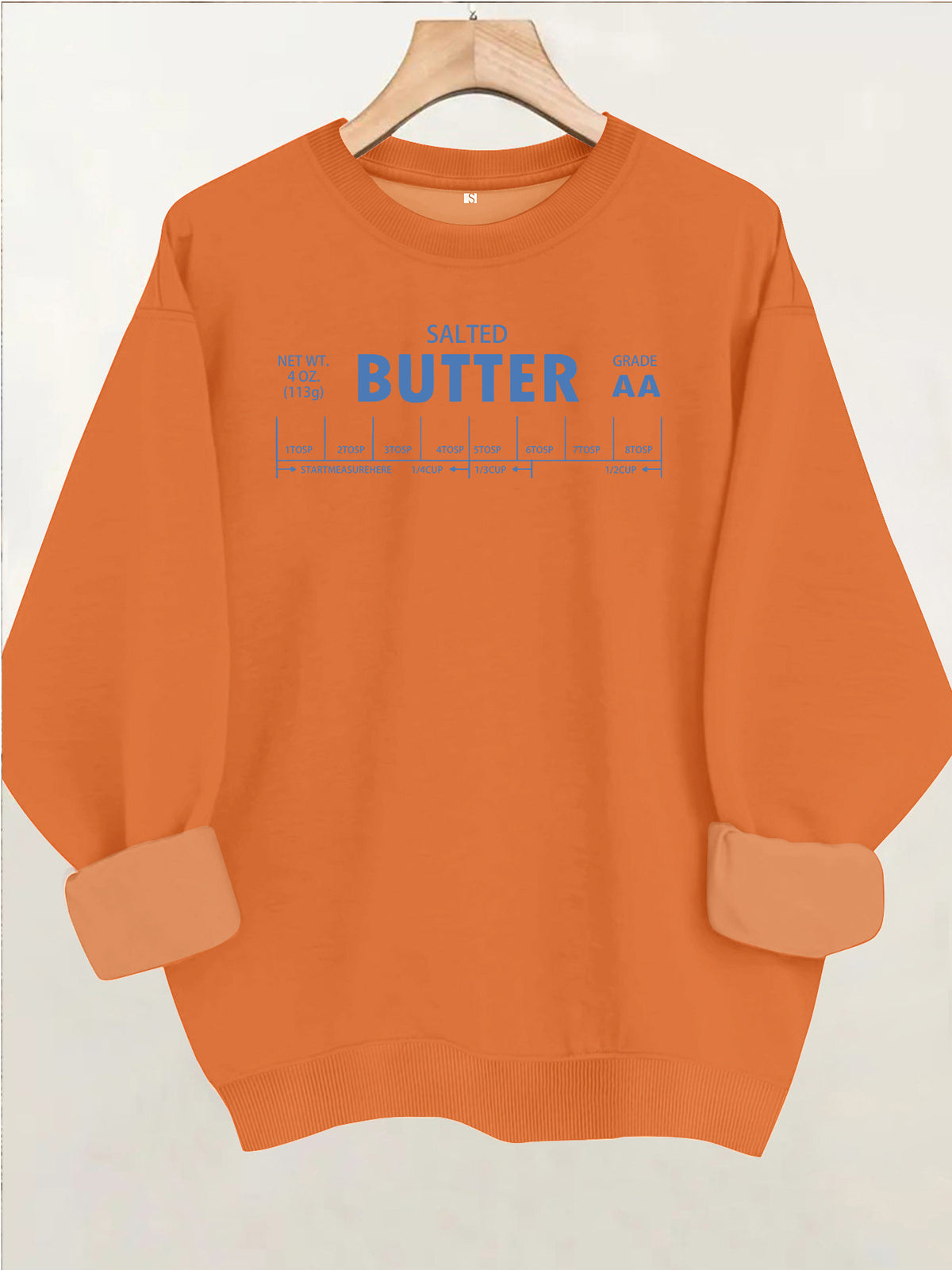 Round neck fleece hoodie