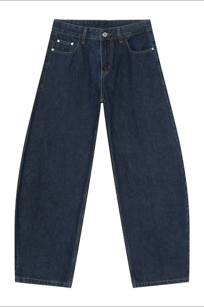 Wide Leg Jeans with Pockets