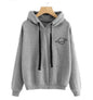 Women's Casual Printed Planet Graphic Hooded Sweatshirt