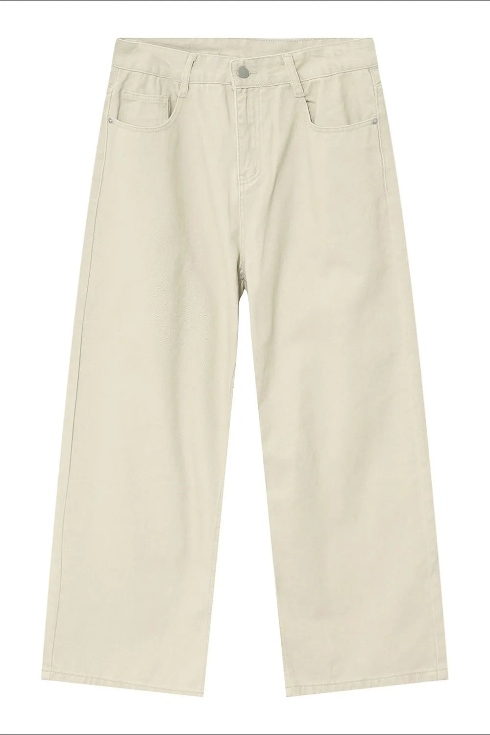 Pocketed Wide Leg Men's Jeans