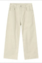 Pocketed Wide Leg Men's Jeans