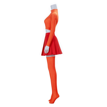 Scooby Doo Velma cosplay Halloween cosplay costume