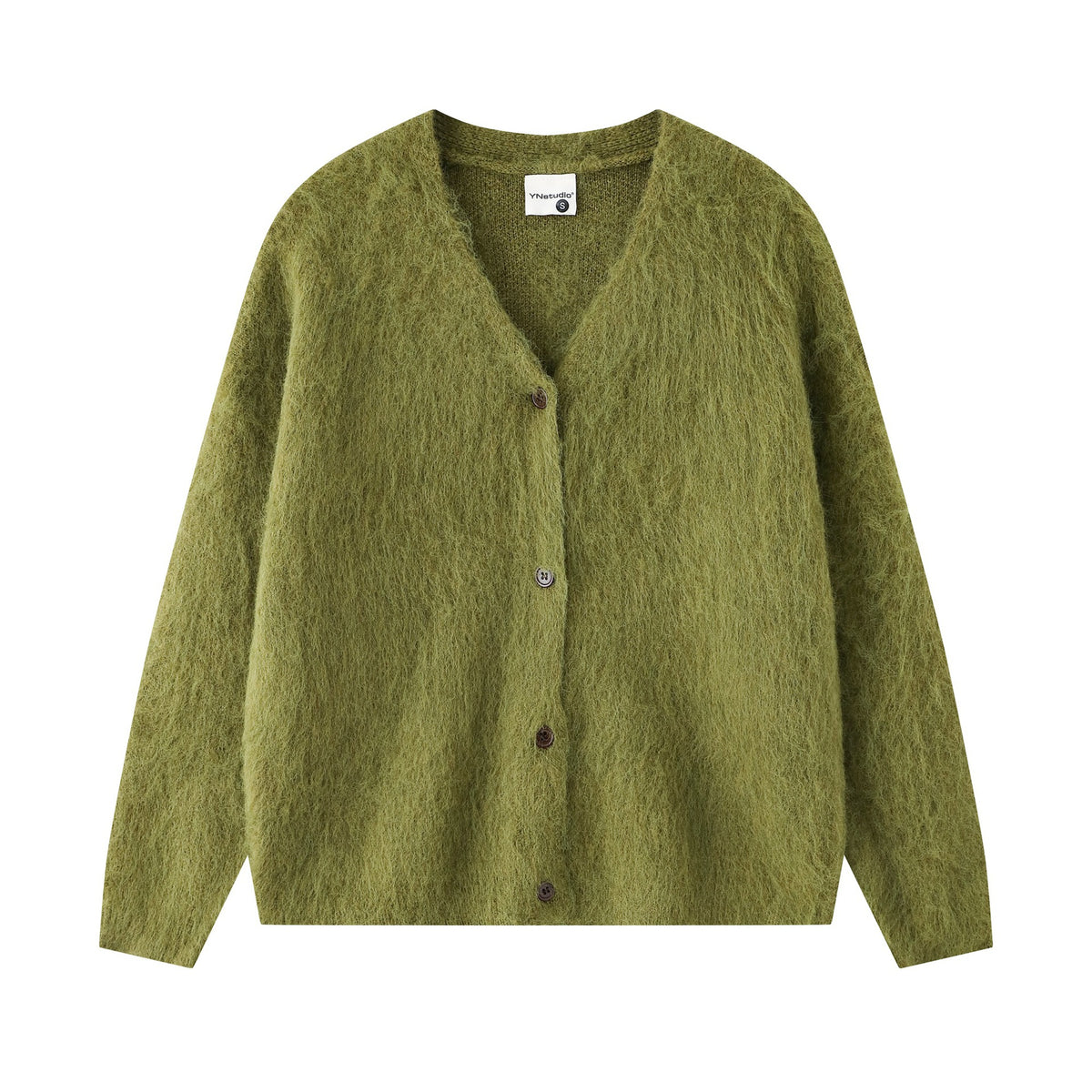 Plush single breasted jacket