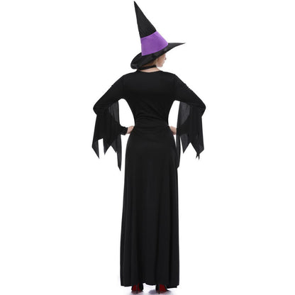 Halloween costume witch costume witch role-playing