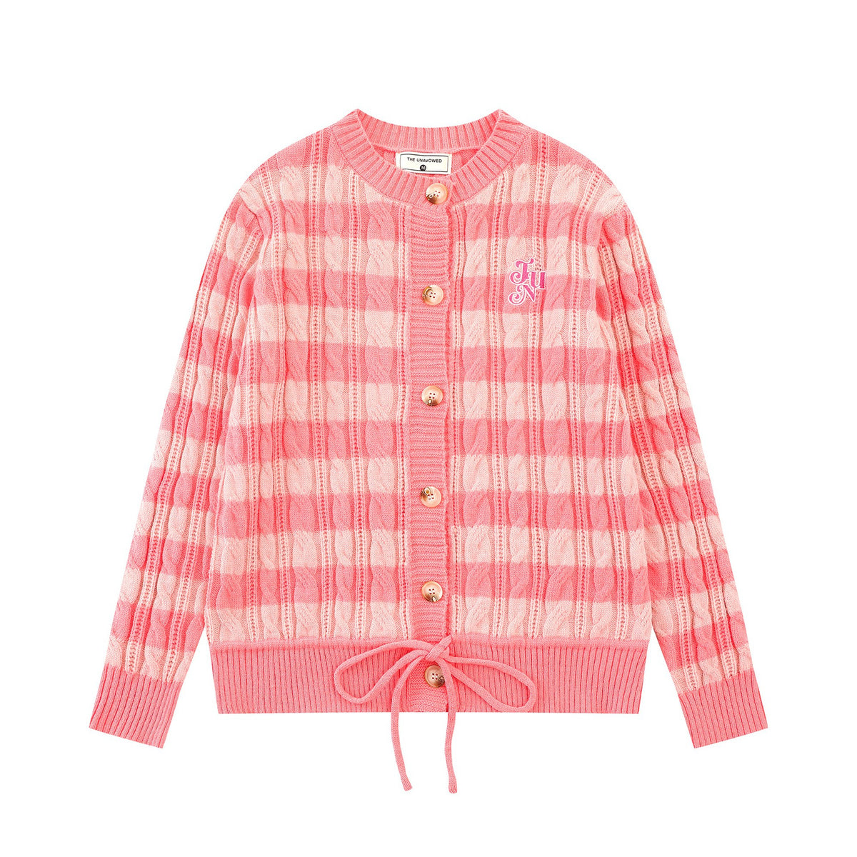 Wide striped texture jacket