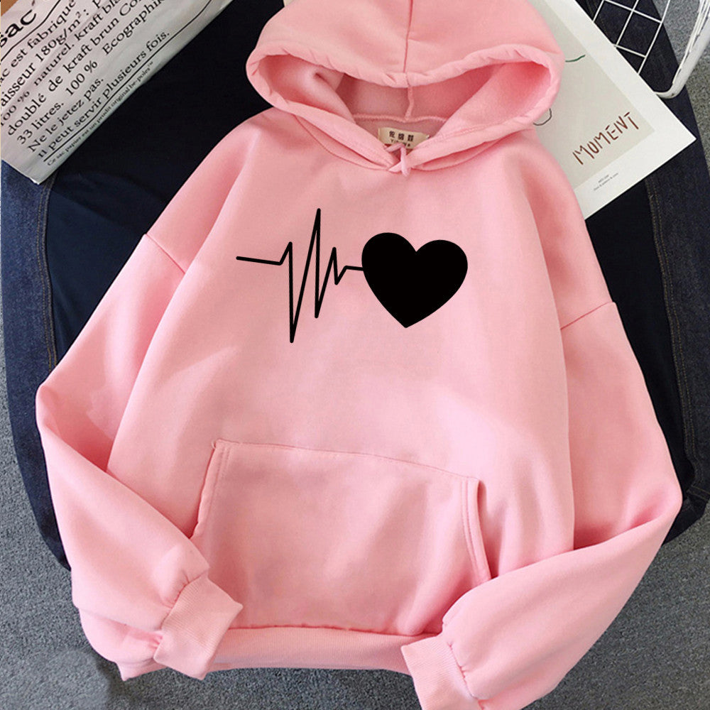 Style Creative Letter Graphic Unisex Hoodie Sweatshirt