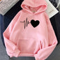 Style Creative Letter Graphic Unisex Hoodie Sweatshirt