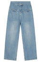 Front Pockets Baggy Jeans