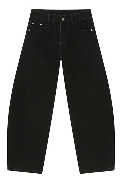 Wide Leg Jeans with Pockets