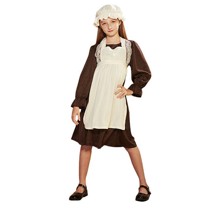 Cosplay national costume Victorian maid girl costume Halloween cos costume