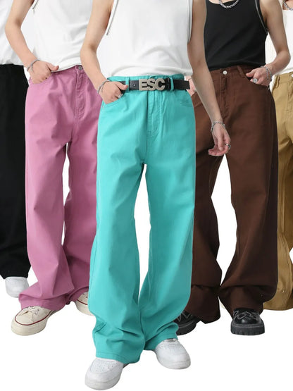 Mid Rise Baggy Men's Jeans