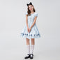 Alice in Wonderland Blue Dress Maid Costume Cute Lolita Stage Performance Outfit