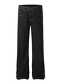 Men's Straight Leg Jeans with Pockets