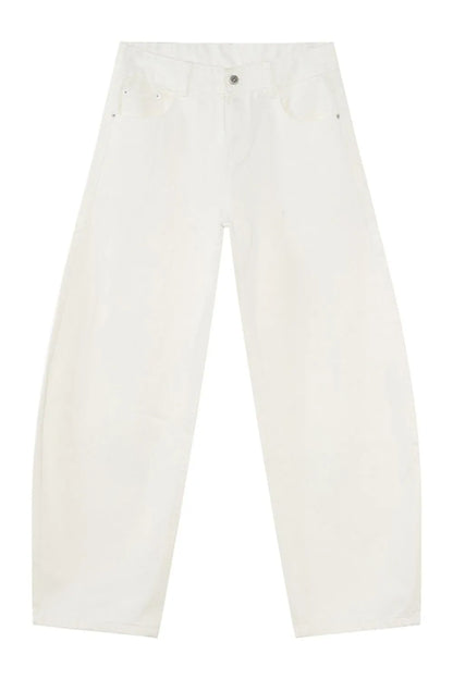Wide Leg Jeans with Pockets