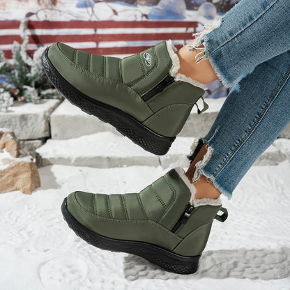 Thick and Warm Cotton Boots with Velvet for Children