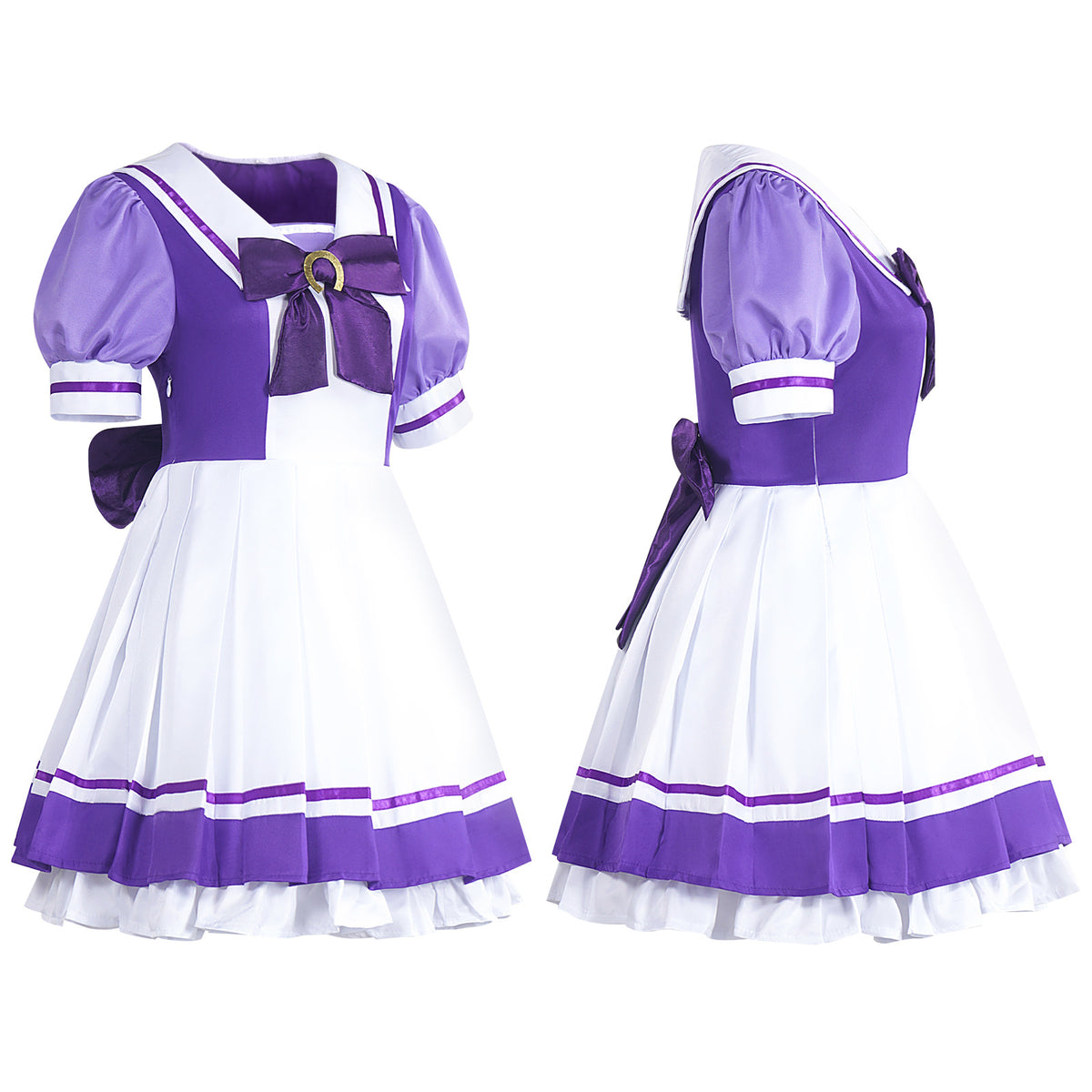 Racing Girls Pretty Derby Treason Academy Uniform Cosplay Costume Women's School Uniform Full Set Anime