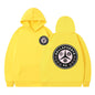Letter Print Long Sleeve Pullover Hooded Sweatshirt