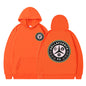 Letter Print Long Sleeve Pullover Hooded Sweatshirt