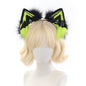Halloween Cat Ear Headband Plush Faux Cat Ears Pumpkin Hair Accessory Lolita Live Streaming Halloween Prop