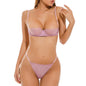 Sexy Satin Lace Half Cup Ultra Thin Temptation Sex Bra Set T Pants Sex Underwear Bra