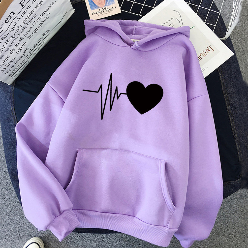 Style Creative Letter Graphic Unisex Hoodie Sweatshirt