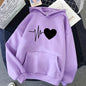 Style Creative Letter Graphic Unisex Hoodie Sweatshirt