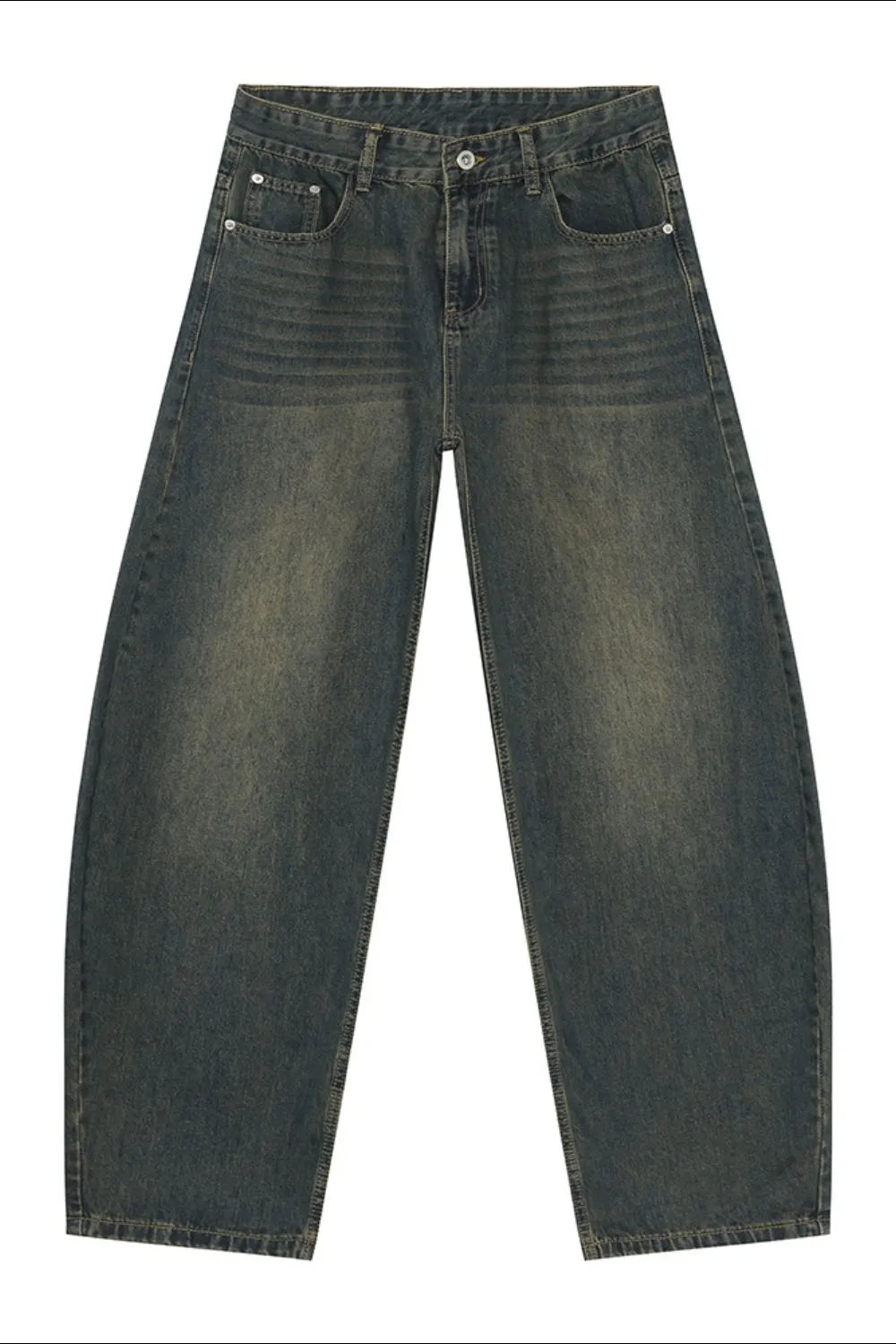 Wide Leg Jeans with Pockets
