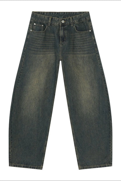 Wide Leg Jeans with Pockets
