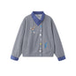 Note Bear Embroidered Hoodie