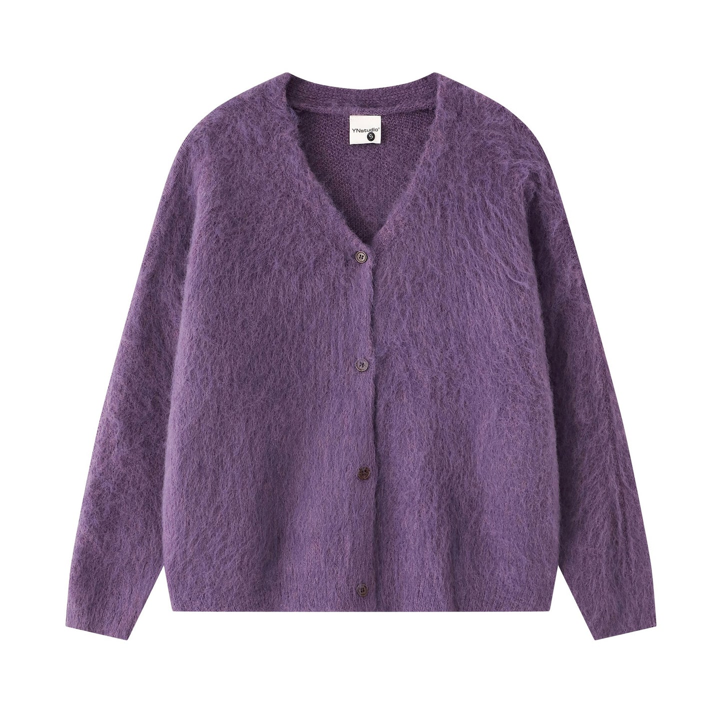 Plush single breasted jacket