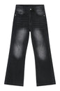 Washed Jeans with Pockets