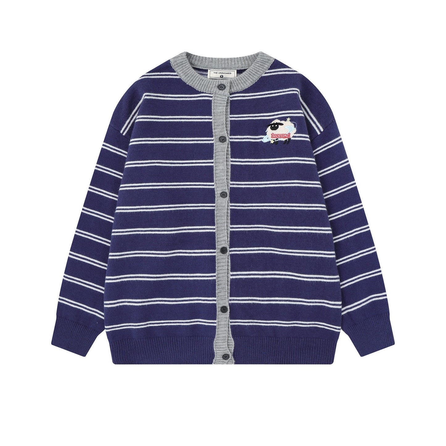 Small lamb logo embroidered design jacket