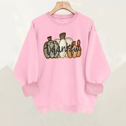 Round neck fleece hoodie