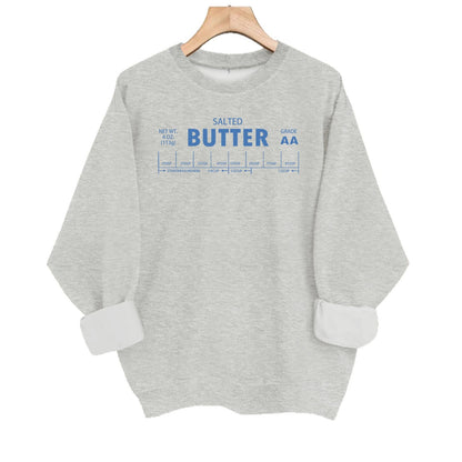 Round neck fleece hoodie