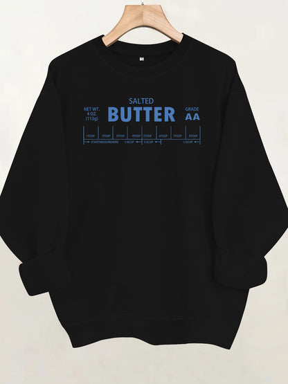 Round neck fleece hoodie