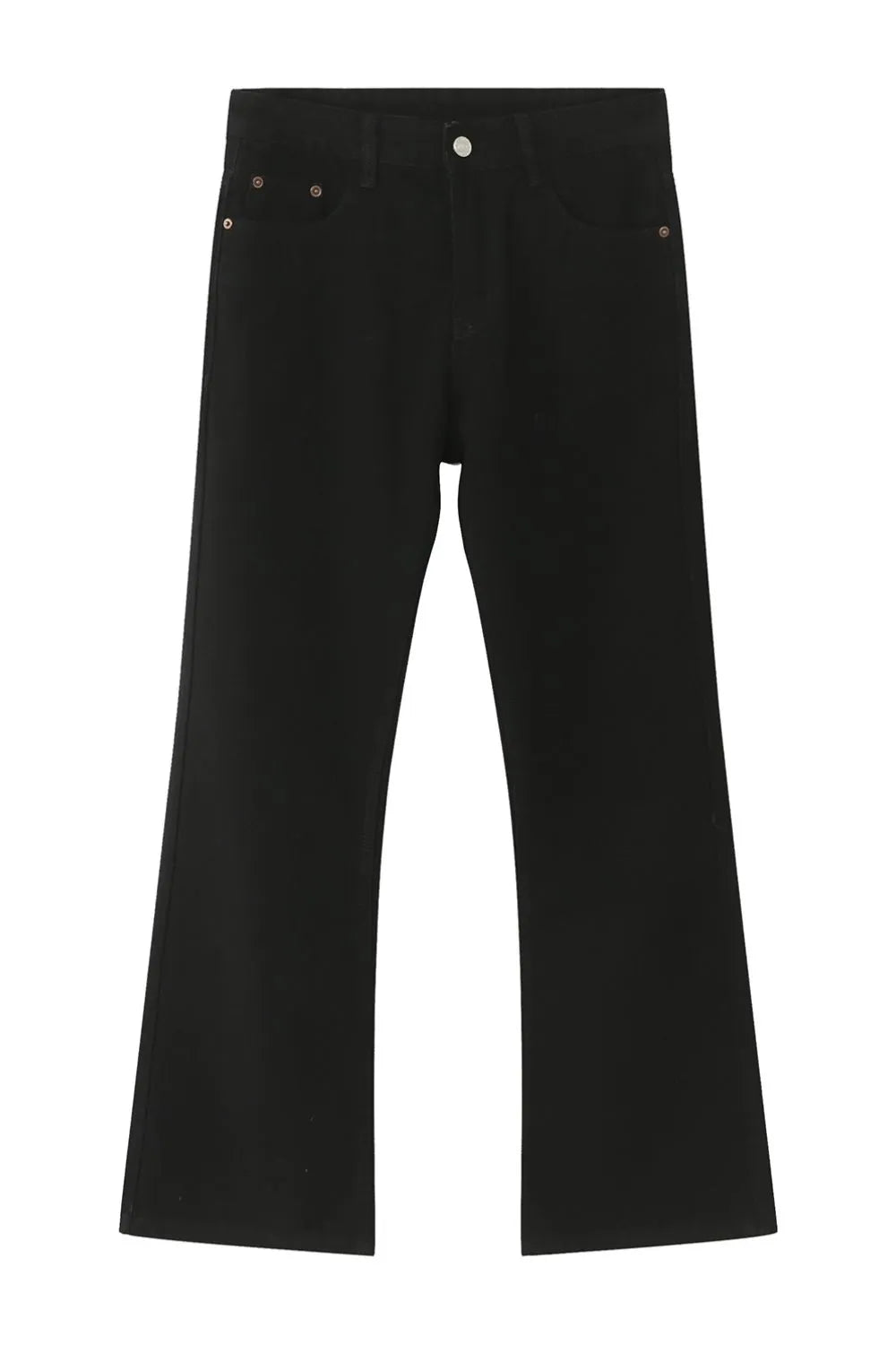 Straight Leg Jeans with Pockets