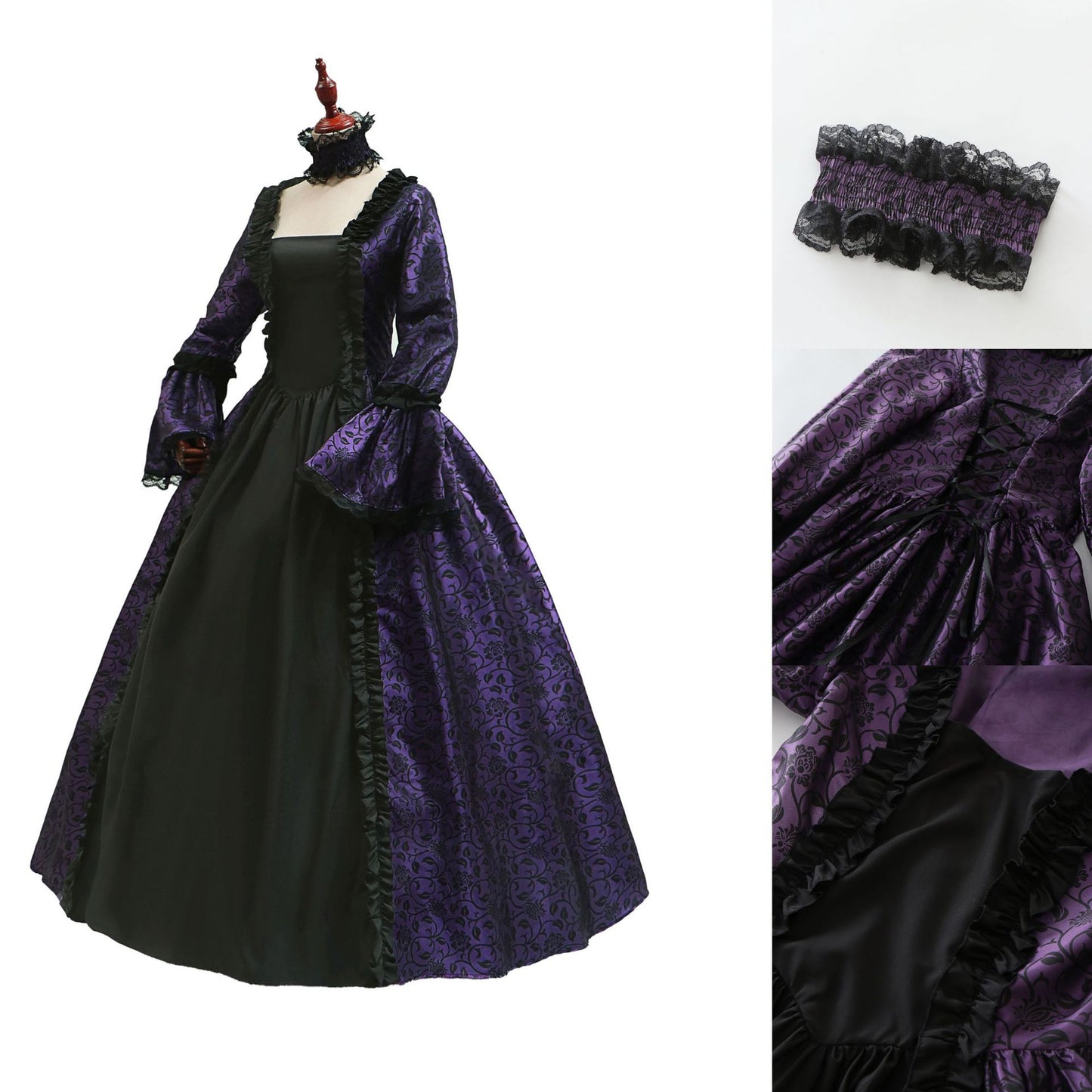 Halloween Victorian retro costume