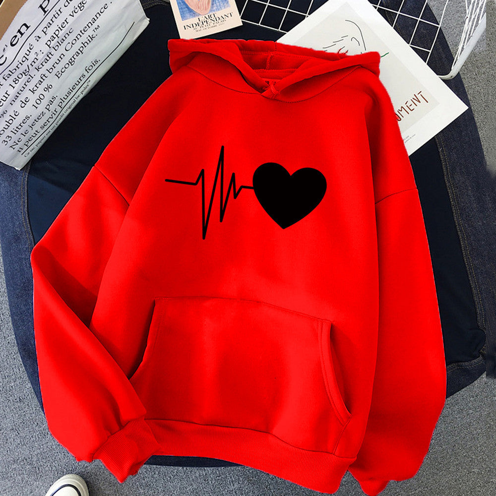 Style Creative Letter Graphic Unisex Hoodie Sweatshirt