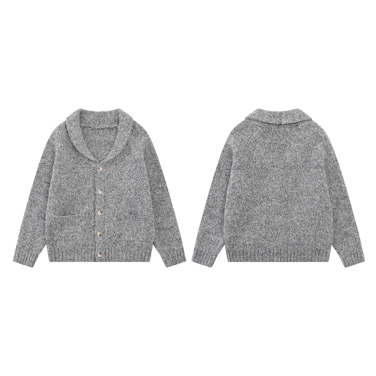 Colorful speckled texture coat