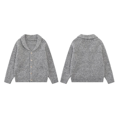 Colorful speckled texture coat