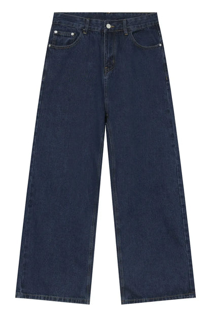 Mid Rise Jeans with Pockets
