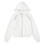 Double sided multi button tied bow casual jacket