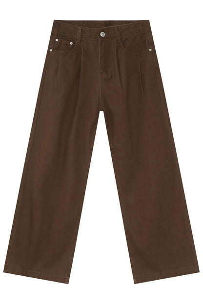 Mid Rise Men's Jeans with Pockets