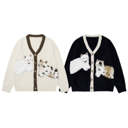 Plush cloth cat coat